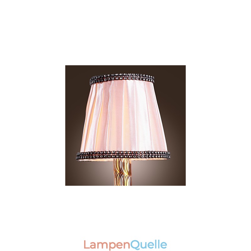 Elegante Kristall-Wandleuchte in Pink