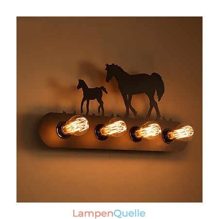 Amerikanischen Dorf Pastoralen LOFT Stil Schlafzimmer Gang Eisen Retro Wild Horse Wand Lampen Kostenloser Versand Amerikanischen Dorf Pastoralen LOFT Stil Schlafzimmer Gang Eisen Retro Wild Horse Wand Lampen Kostenloser Versand
