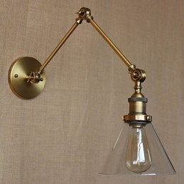Industriellen Stil Retro Vintage Läden Schlafzimmer Moderne Kirche Halle Dekoriert Bronze Wandleuchte