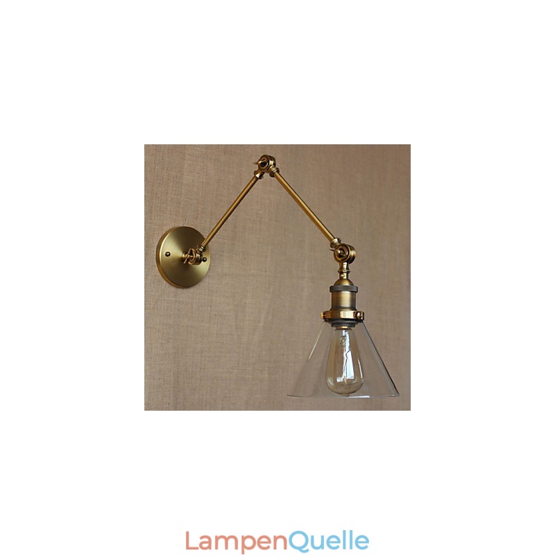 Industriellen Stil Retro Vintage Läden Schlafzimmer Moderne Kirche Halle Dekoriert Bronze Wandleuchte