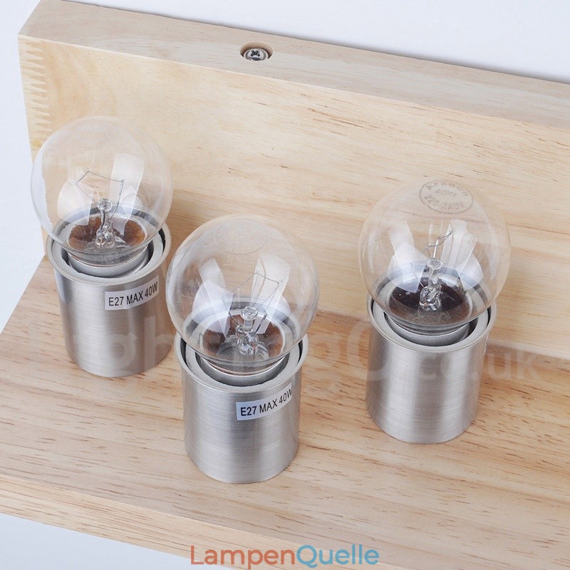 Mini-Stil Wandleuchten mit Glasschirmen Moderne zeitgenössische Holz Bambus Wandleuchte