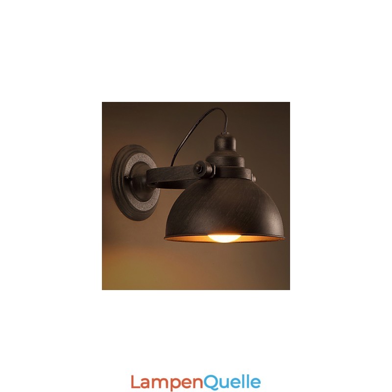 Loft Schmiedeeisen Topf Kreative Vintage Wandleuchte Lichter