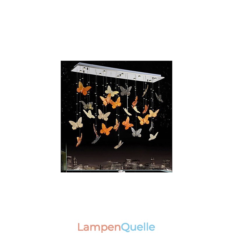 Lampe Anhänger Schmetterling Kristall Lampe