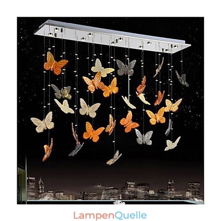 Lampe Anhänger Schmetterling Kristall Lampe Lampe Anhänger Schmetterling Kristall Lampe