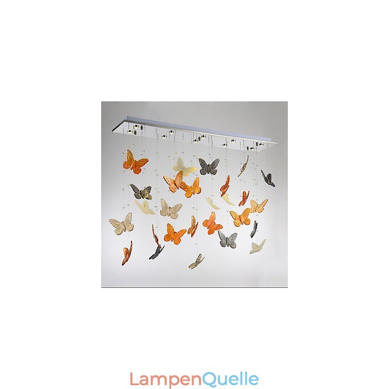 Lampe Anhänger Schmetterling Kristall Lampe