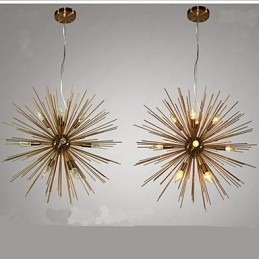 Retro-Kupferimitat Creative Line 12 Kronleuchter