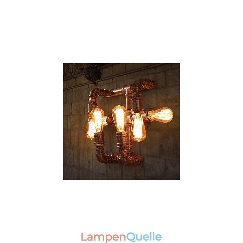 Retro Bar Eisen Wandleuchten Mini Stil Rustikalen Lodge Metall