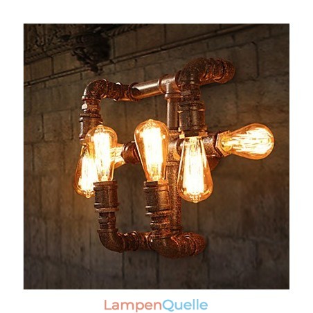 Retro Bar Eisen Wandleuchten Mini Stil Rustikalen Lodge Metall