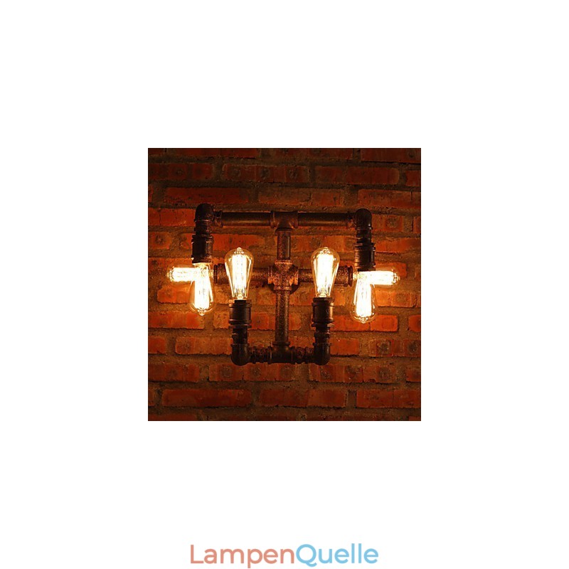 Retro Bar Eisen Wandleuchten Mini Stil Rustikalen Lodge Metall