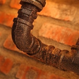 Retro Bar Eisen Wandleuchten Mini Stil Rustikalen Lodge Metall