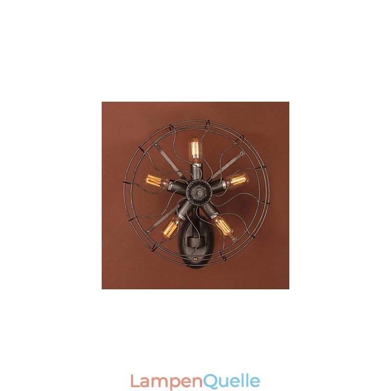 Mini-Stil Wandleuchten Country Metal