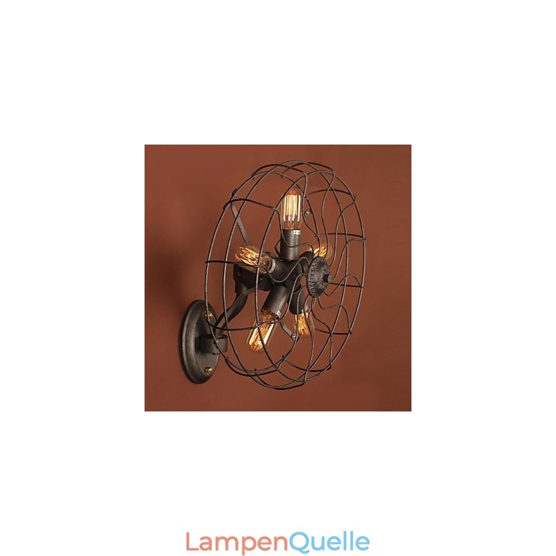 Mini-Stil Wandleuchten Country Metal