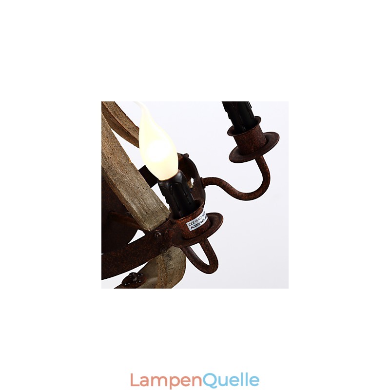 Vintage Amerikanische rustikale Holzwand Weinfasslampe Wohn- und Schlafzimmerlampe