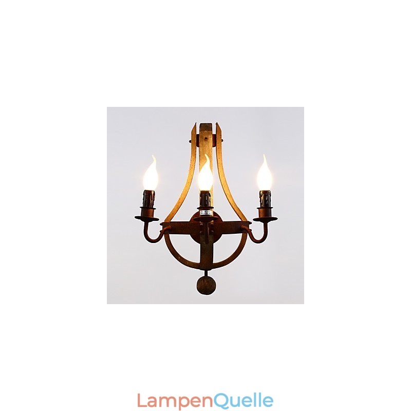 Vintage Amerikanische rustikale Holzwand Weinfasslampe Wohn- und Schlafzimmerlampe