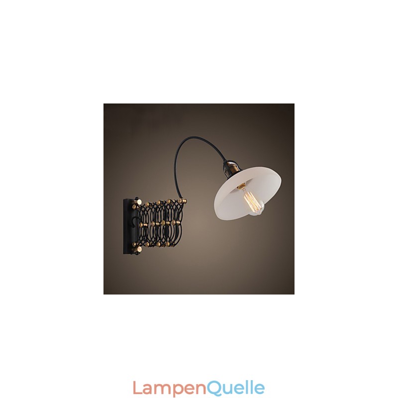 Vintage Industrielle Amerikanischen Land Restaurant Schlafzimmer Studie Kreative Treppe Gang Lampe Teleskop Eisen Wand Lampen