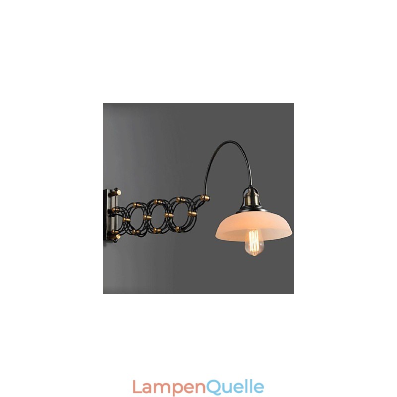 Vintage Industrielle Amerikanischen Land Restaurant Schlafzimmer Studie Kreative Treppe Gang Lampe Teleskop Eisen Wand Lampen