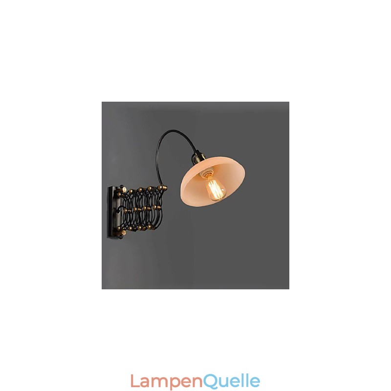 Vintage Industrielle Amerikanischen Land Restaurant Schlafzimmer Studie Kreative Treppe Gang Lampe Teleskop Eisen Wand Lampen