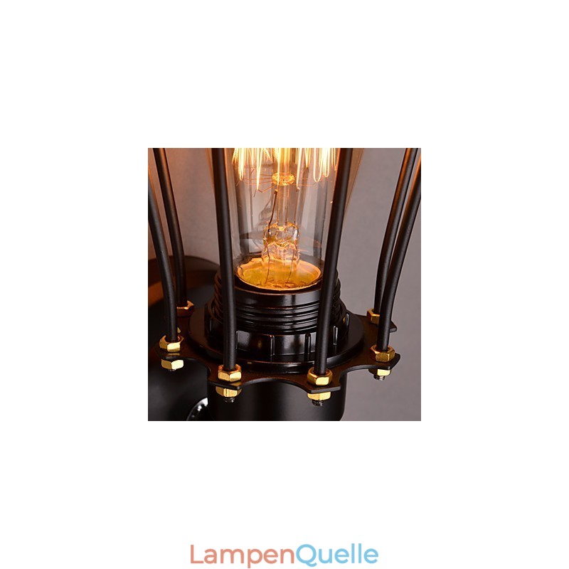 Wandleuchten für Zuhause Wandleuchte Minimalistische Innenflur Schmiedeeisenlampe Schlafzimmer Nachttischlampen für Wohnzimmer