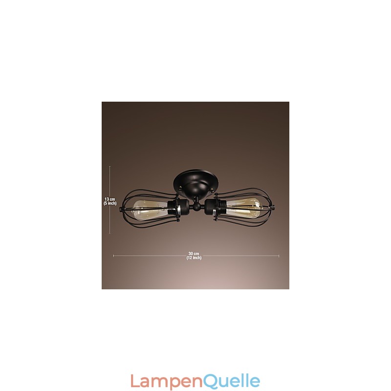 2-flammige goldene Wandleuchte im Antik-Stil