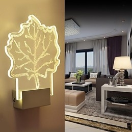 Acryl Wandleuchte PVC Lampe Licht Chip Moderne Zeitgenössische Metall