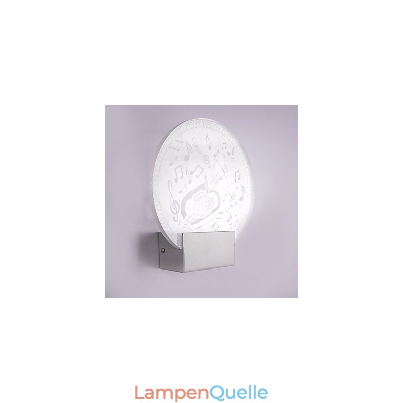 Acryl Wandleuchte PVC Lampe Licht Moderne Zeitgenössische Metall