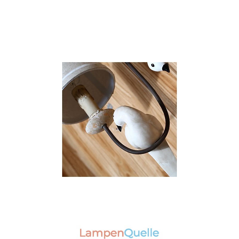 Mini-Stil Wandleuchten Land Holz Bambus