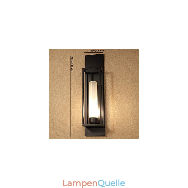 Wandleuchten Wandleuchten Rustikale Lodge Metall Esszimmer Schlafzimmer Lesezimmer Metall + Glas