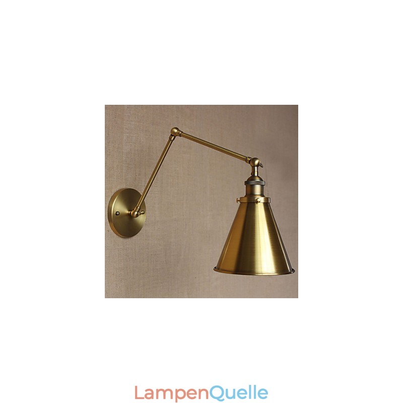 Wandleuchten Swing Lights Lesewandleuchten Mini-Stil Rustikal Lodge Metall