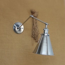 Wandleuchten Swing Lights Lesewandleuchten Mini-Stil Rustikal Lodge Metall