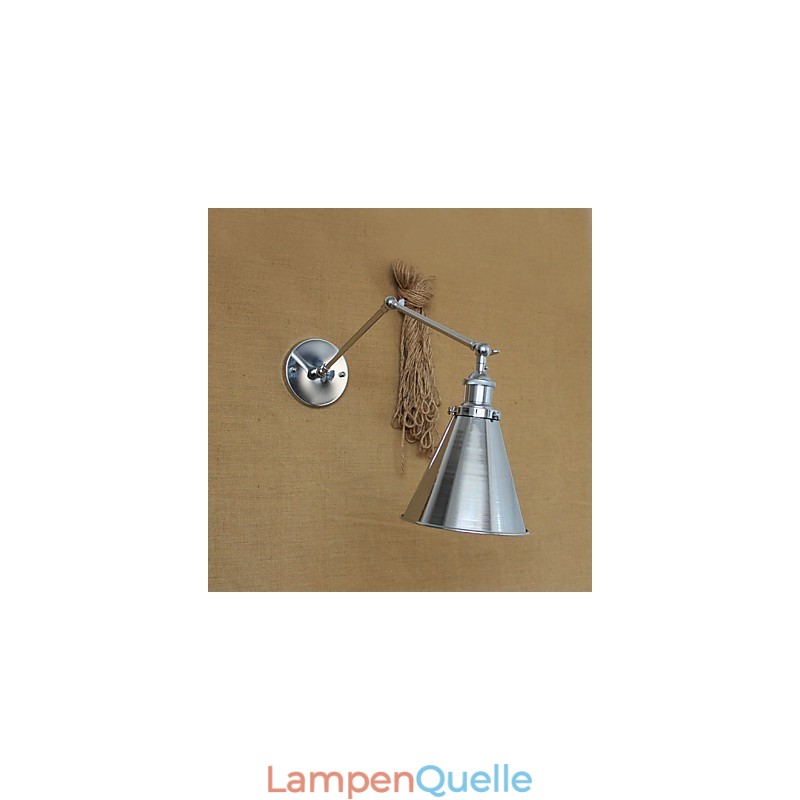 Wandleuchten Swing Lights Lesewandleuchten Mini-Stil Rustikal Lodge Metall