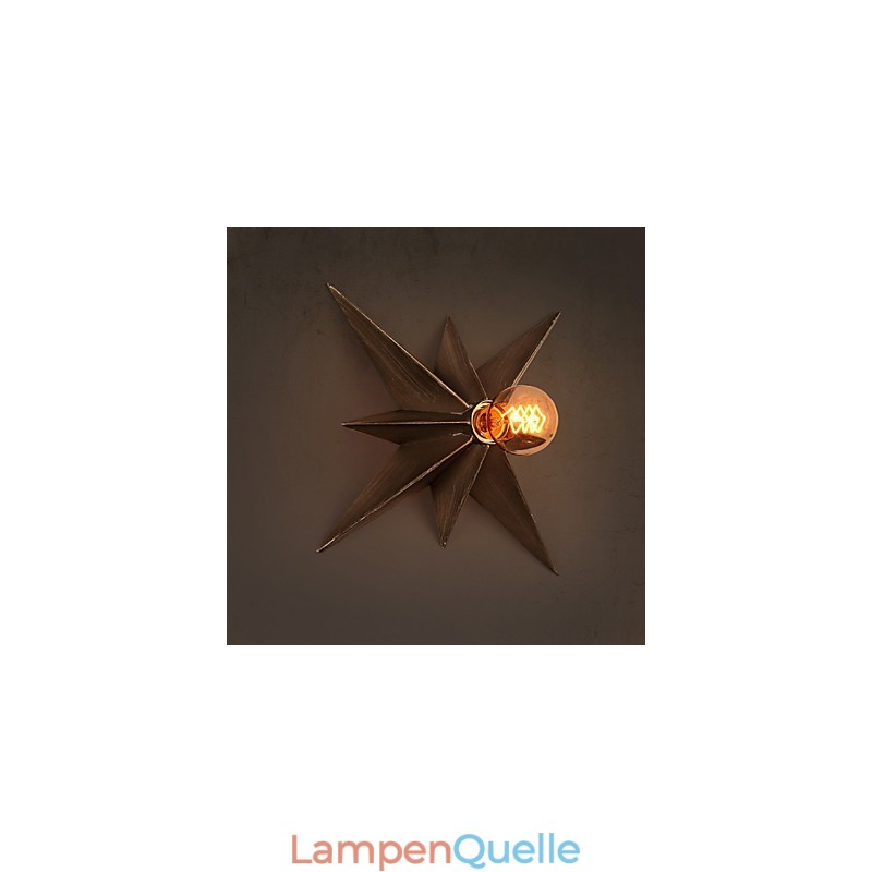 Brief Five Pointed Star Lighting Personalized Modern Wall Light Child Housing Lamps