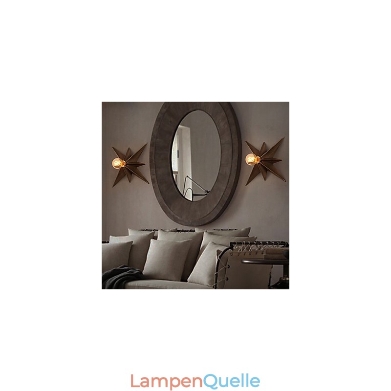 Brief Five Pointed Star Lighting Personalized Modern Wall Light Child Housing Lamps