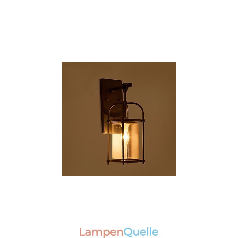 Kreative Lampen im Industrie-Look Wandlampen im nordamerikanischen Stil mit Edison-Flötenbirne in Bar-Dekorationslichtern