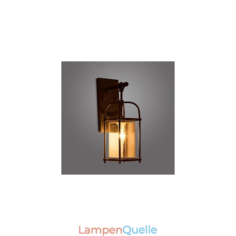 Kreative Lampen im Industrie-Look Wandlampen im nordamerikanischen Stil mit Edison-Flötenbirne in Bar-Dekorationslichtern