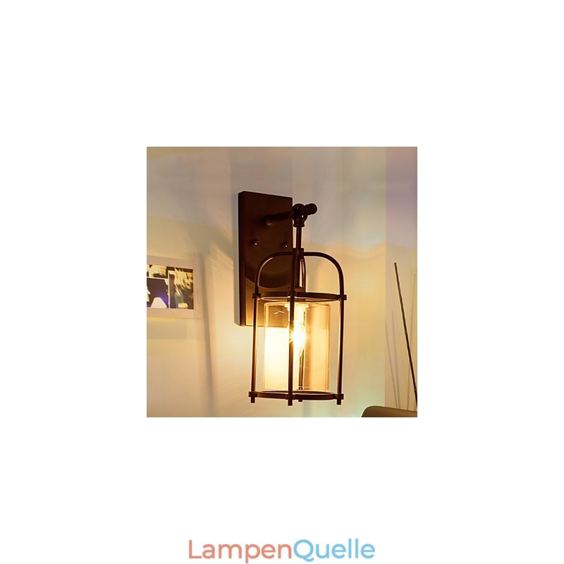 Kreative Lampen im Industrie-Look Wandlampen im nordamerikanischen Stil mit Edison-Flötenbirne in Bar-Dekorationslichtern