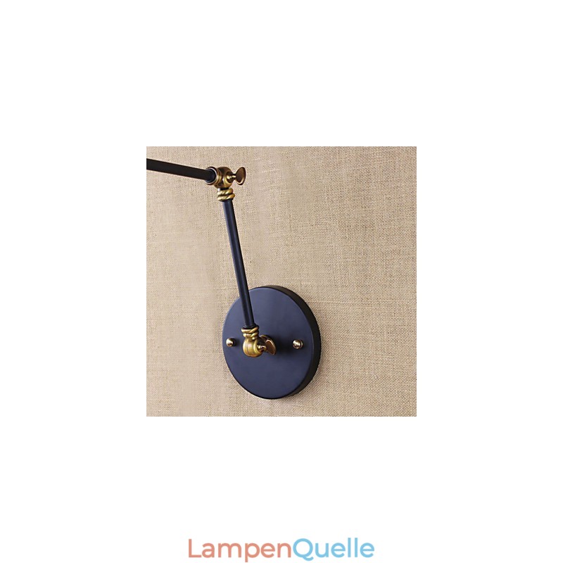Wandleuchten Swing Lights Lesewandleuchten Mini-Stil Rustikal Lodge Metall