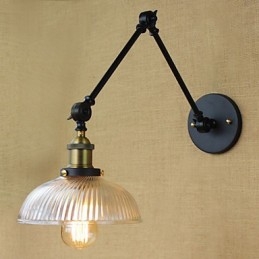 Wandleuchten Swing Lights Lesewandleuchten Mini-Stil Rustikal Lodge Metall