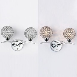 Wandleuchten Lesen Wand Lichter Kristall Mini Stil Moderne Zeitgenössische Metall