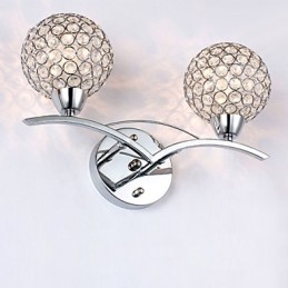 Wandleuchten Lesen Wand Lichter Kristall Mini Stil Moderne Zeitgenössische Metall