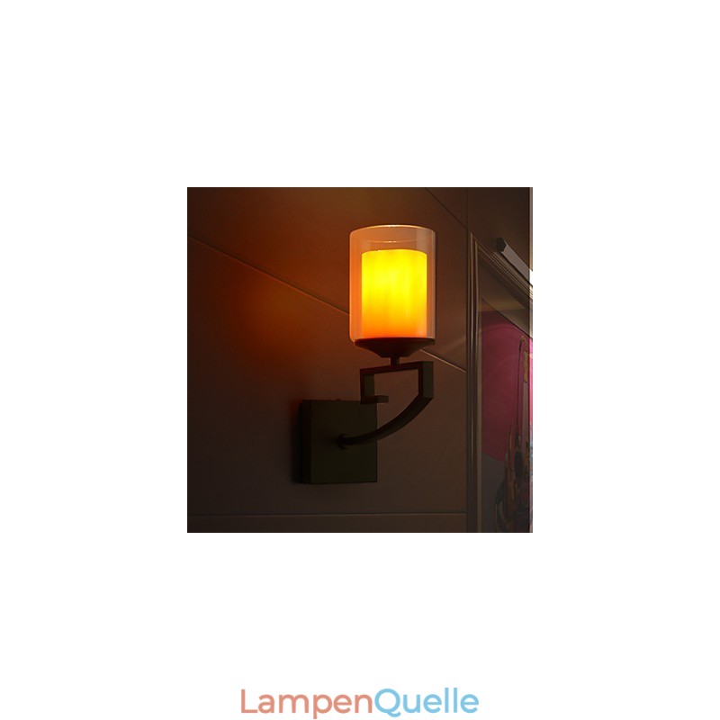 Retro Glas Einfache Single Head Wand Lampe Licht Wand Leuchter Kristall Moderne Zeitgenössische Metall