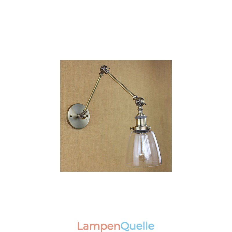 Retro Vintage Exklusive Hotel Lobby Schlafzimmer Nachttisch RACK Antike Bronze Dekorative Wandleuchte