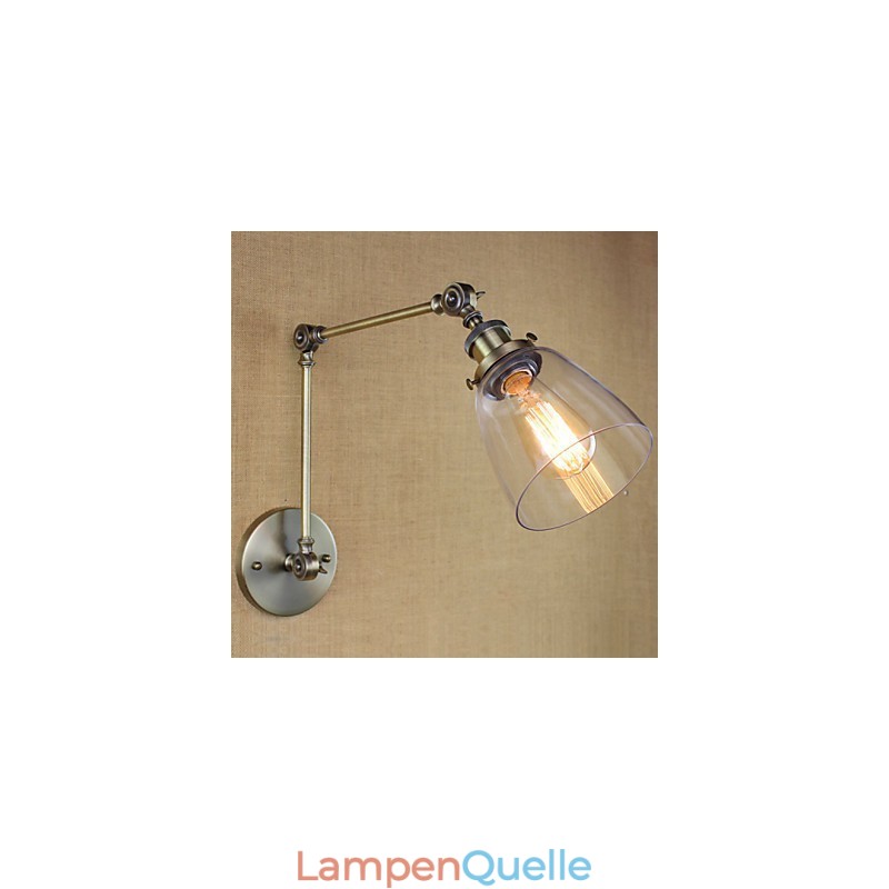 Retro Vintage Exklusive Hotel Lobby Schlafzimmer Nachttisch RACK Antike Bronze Dekorative Wandleuchte