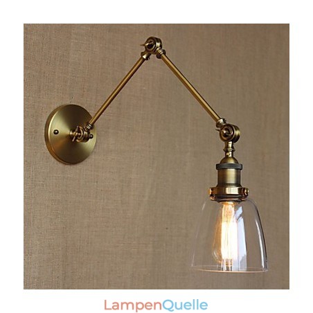 Retro Vintage Exklusive Hotel Lobby Schlafzimmer Nachttisch RACK Antike Bronze Dekorative Wandleuchte