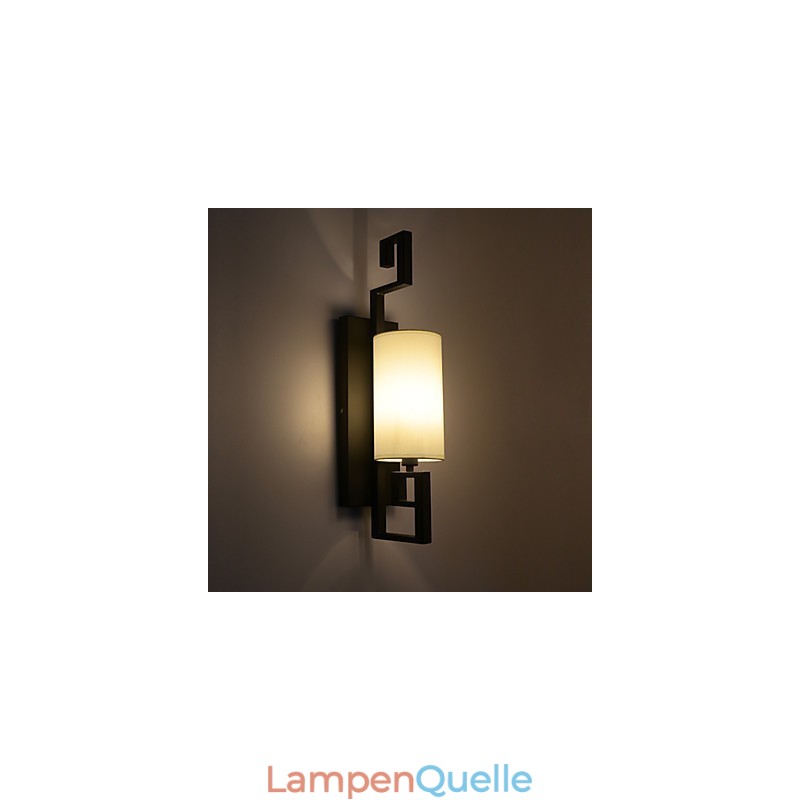 Moderne amerikanische Stil antike Lampe Wohnzimmer Schlafzimmer Hotelzimmer weiße Tuch Wandleuchte