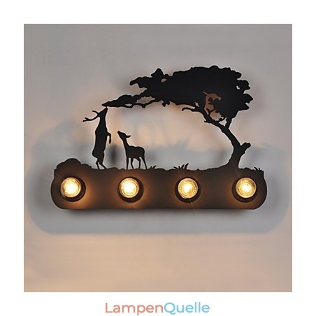 4 Lichter American Village Pastoral LOFT Stil Schlafzimmer Gang Eisen Retro Wandleuchten 4 Lichter American Village Pastoral LOFT Stil Schlafzimmer Gang Eisen Retro Wandleuchten
