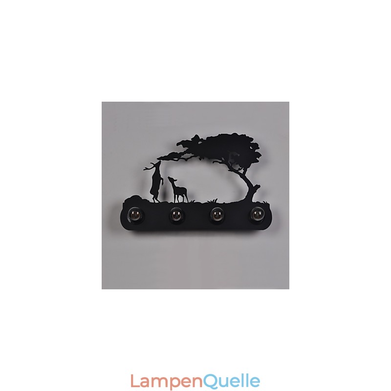 4 Lichter American Village Pastoral LOFT Stil Schlafzimmer Gang Eisen Retro Wandleuchten