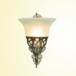 Europäische Wandleuchten Metallmaterial Beschichtung Bronze Beleuchtung mit Nachttisch Wohnzimmer Frontspiegel Balkonlampe