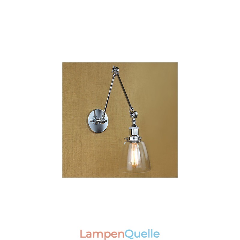 Chrom Glas Doppel Arm Einstellbare Silber Bar KTV Nacht Aisle Restaurant Hotel Zimmer wand