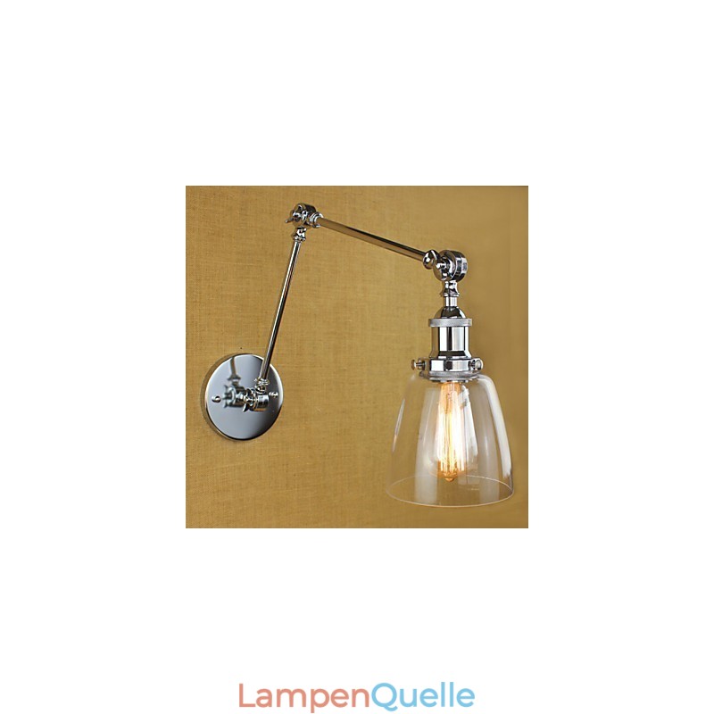 Chrom Glas Doppel Arm Einstellbare Silber Bar KTV Nacht Aisle Restaurant Hotel Zimmer wand