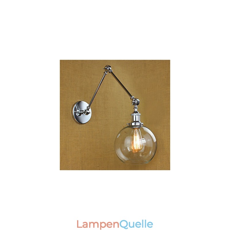 Chrom Glas Doppel Arm Einstellbare Silber Bar KTV Nacht Aisle Restaurant Hotel Zimmer wand